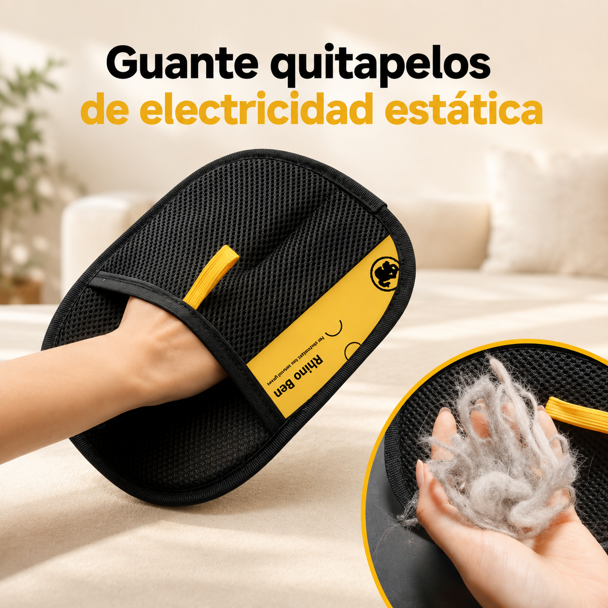 1 Manopla CleanHair + otra de REGALO